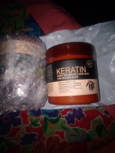 Keratin Hair Treatment Mask Smooting for Damaged Hairs photo review