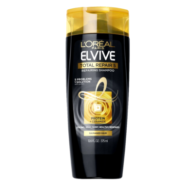 Loreal Paris Elvive, Total Repair 5 Repairing Shampoo Protein + Ceramide Damaged Hair