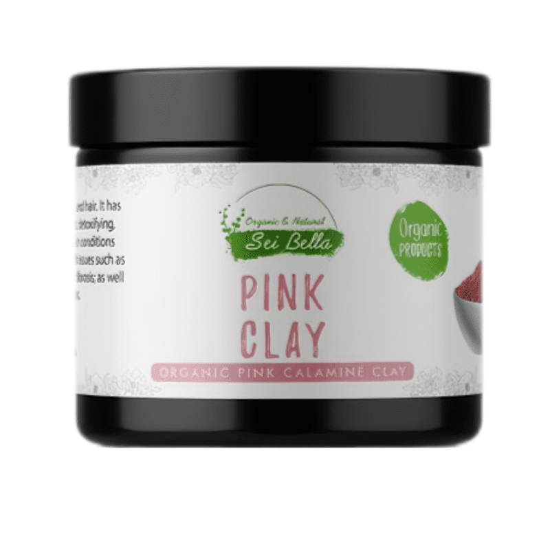 organic pink clay