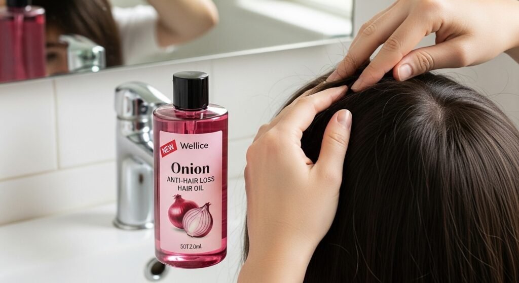 Wellice Onion Anti-Hair Fall Oil 150ml