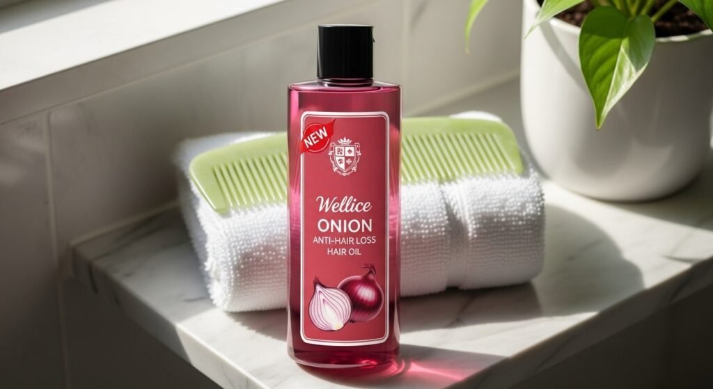 Wellice Onion Anti-Hair Fall Oil 150ml