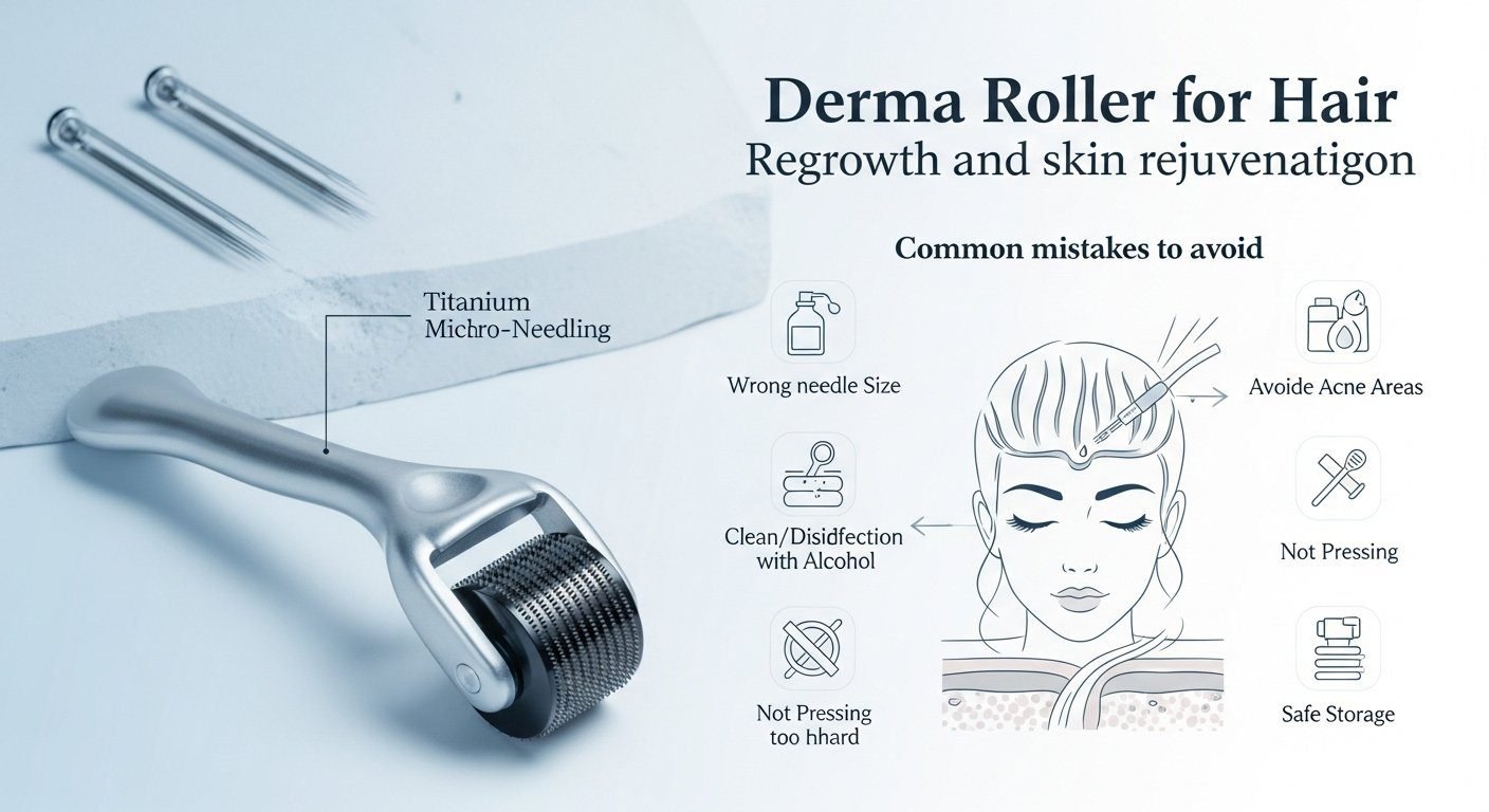 derma rooler for hair regrowth